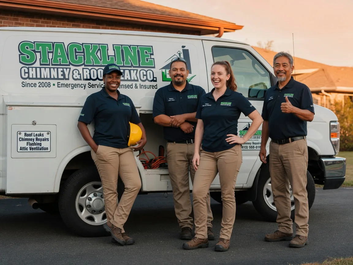 Chimney flashing repair company in Reliance, WY